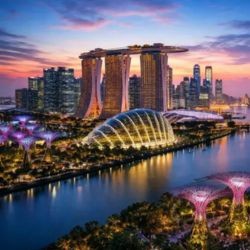 Sunset Skylines of Singapore